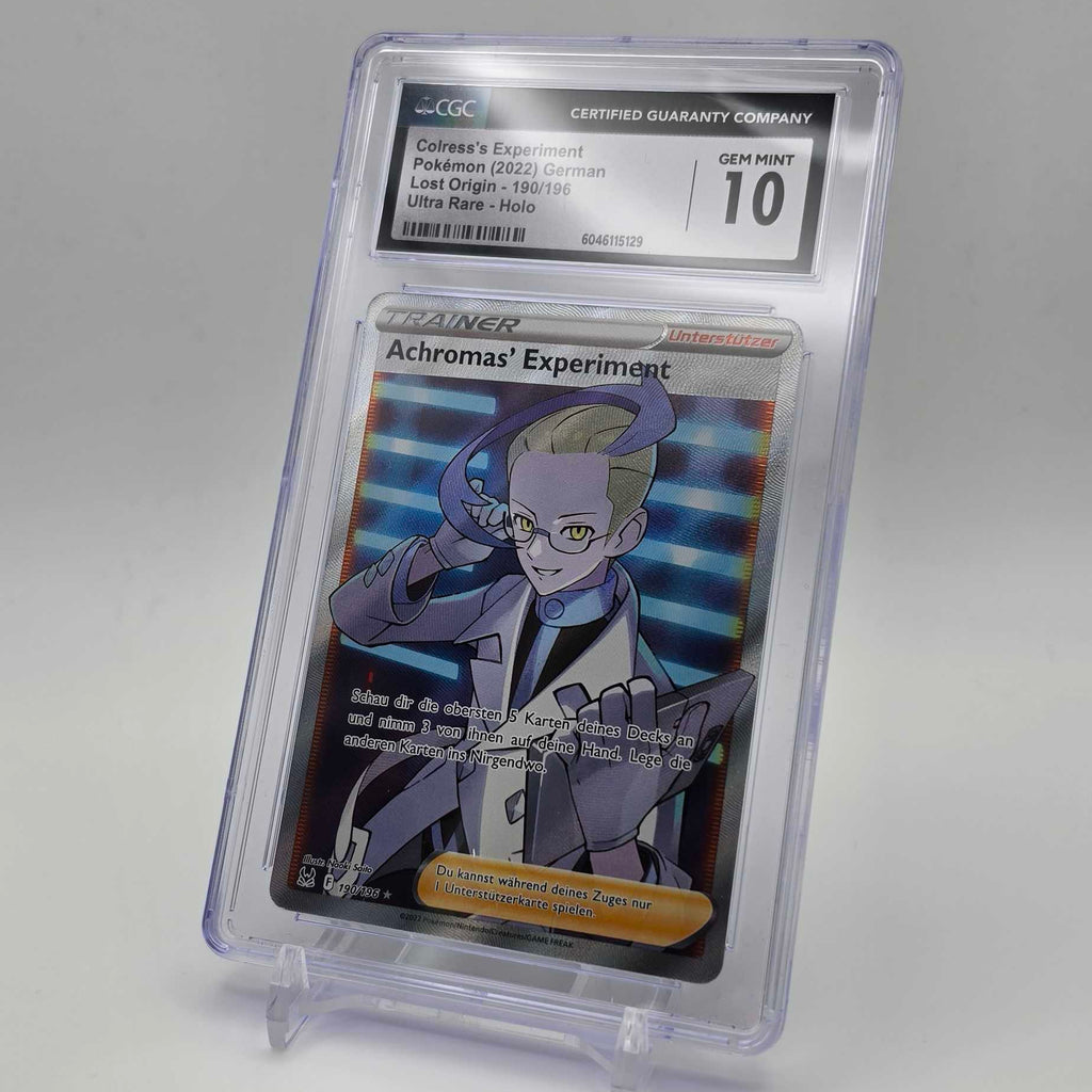 Achromas Experiment - Lost Origin - Gem Mint CGC 10